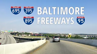 Baltimore Freeways | Downtown & Northbound