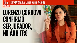 #Entrevista ¬ Luisa Alcalde dice que Lorenzo Córdova confirmó ser jugador, no árbitro
