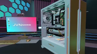 Building A White & Gold Gaming PC - PC Building Simulator