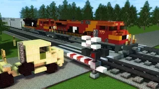 Minecraft Unstoppable Runaway Train AWVR Animation Part 1