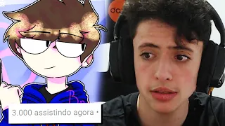 FIZ UMA LIVE NO YOUTUBE E ISSO ACONTECEU...