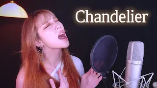 Finally….I covered Chandelier (Sia - Chandelier cover)