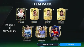 HOW TO INCREASE YOUR PACK LUCK TO 100% IN FC MOBILE