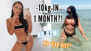 HOW I LOST 10KG IN 1 MONTH! (& FOR FREE)