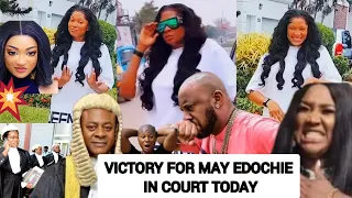 QUEEN MAY WON HER COURT CASE AS YUL EDOCHIE TO PAY CHILD SUPPORT TO #mayedochie