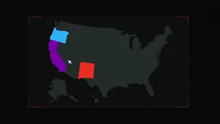 USA Map and HUD Elements (After Effects templates)