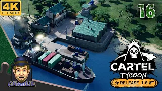 TIER 3 PIER IS CRAZY GOOD! - Cartel Tycoon Full Release - 16 - Gameplay