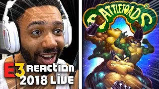 BATTLETOADS LIVE REACTION! - XBOX [E3 2018] | runJDrun