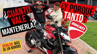 😨 Esto Cuesta 💸 MANTENER una Ducati 🔥 | Cam Daza