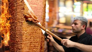 Amazing Turkish Beef Doner Kebab | Turkish Street Foods