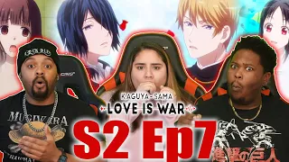 Wants to Undress Him ! Kaguya sama love is war Season 2 Reaction episode 7