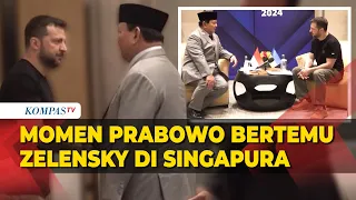 Momen Prabowo Subianto Bertemu Presiden Ukraina Volodymyr Zelensky, Bahas Apa?