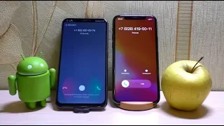 iOS vs Android incoming call