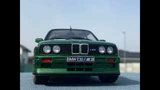 BMW E30 M3, 1990 BRITISH RACING GREEN SPECIAL GERMAN.