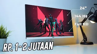 Rekomendasi MONITOR 24 inch MURAH TERBAIK 2024, Gaming dan Editing READY!