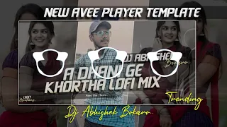 New Unique Template || Dj Abhishek 💠 Avee Player Template 2023 || Template By / Lucky Creations.. 😋