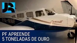 PF apreende dois aviões que transportavam ouro ilegal