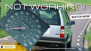 Volvo 940 speedometer repair