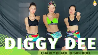 DIGGY DEE - Sak Noel, Charly Black| Zumba Choreo | by Vicky