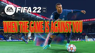 The game counts the goal before it's scored - fifa 22 glitches