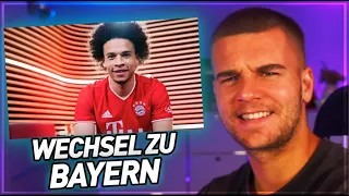 REAKTION AUF DEN WECHSEL VON LEROY SANE NACH FC BAYERN!