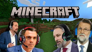 Políticos Españoles juegan a Minecraft