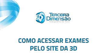 3D - Terceira Dimensão – Tomografia da Face - Vídeo Aula