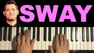 Michael Bublé - Sway (Piano Tutorial Lesson)