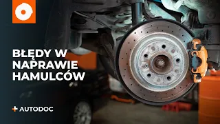 Top 5 błędów w naprawie hamulców | Wskazówki od AUTODOC