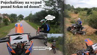 Szukaliśmy nowych terenów | Loncin wytrzymał 80km wyjazdu! |Enduro Podlasie