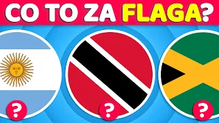 Mega trudny test z geografii!🌎 100 flag do odgadnięcia! Od łatwych do najtrudniejszych w 3 sekundy!