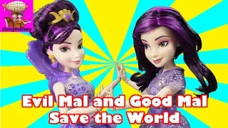 DESCENDANTS Evil Mal and Good Mal Save the World - Part 9 - Evie is the Queen Disney