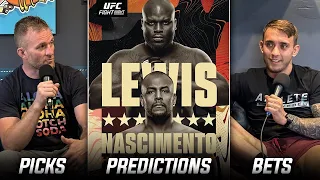 UFC St Louis: Lewis vs Nascimento | Full Card | Breakdowns | Bets | Predictions