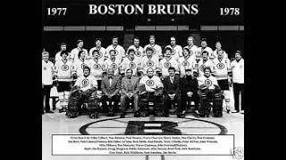 The Legend of the 1977-78 Boston Bruins