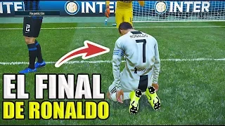 EL FINAL DE RONALDO EN ITALIA! PES 2019 Ser una leyenda