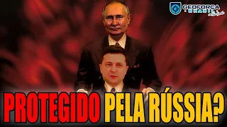 Por que Zelensky é PR0TEG1D0 pela Rússia? | Live Geoforça