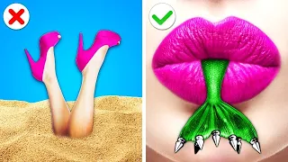 Mercredi & Enid: Sirène et Vampire | Hacks beauté & gadgets par Gotcha! Viral