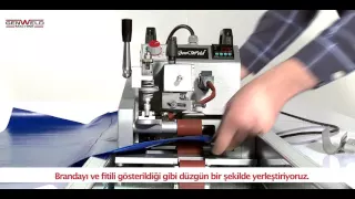 Genweld Makina - Branda Yapıştırma Makinası (Tanıtım Videosu)