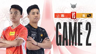 AURA FIRE vs RRQ | Regular Season WEEK 1 DAY 2 | GAME 2 | #MPLIDS12