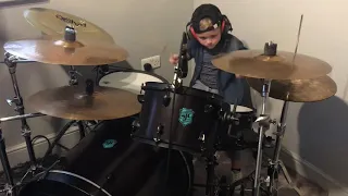 Slipknot - People = Shit - Drum cover. Caleb H (age 5)