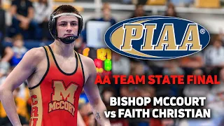 2024 PIAA AA Team State Finals | Bishop McCourt vs Faith Christian