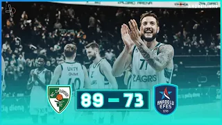 Zalgiris Kaunas - Anadolu Efes Istanbul |89-73| ● Full Highlights ● Round 4