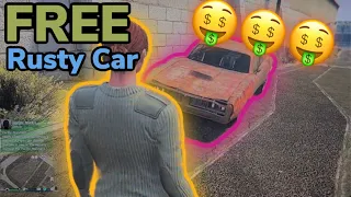 How To Get A FREE RUSTY CAR In GTA V, SUPER RARE!!!