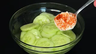 I eat and lose weight every day! Why didn't I know about this recipe before? yogurt and cucumber