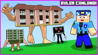 ŞEHİRDEKİ TÜM EVLER CANLANDI! 😱 - Minecraft