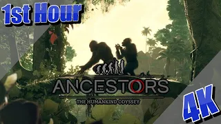 Ancestors The Humankind Odyssey - 1st Hour 4k 60fps  - No Commentary