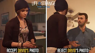 Accept David's Photo vs Reject Davids Photo - Life is Strange Before The Storm Remastered [4K 60FPS]