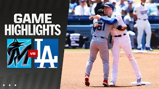 Marlins vs. Dodgers Game Highlights (5/8/24) | MLB Highlights