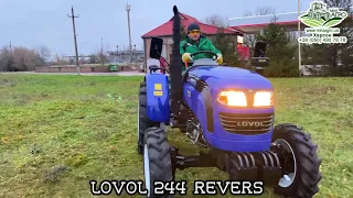 Трактор LOVOL 244 REVERS / ЛОВОЛ 244 С РЕВЕРСОМ - самый практичный трактор за свои деньги.