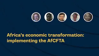 Africa’s economic transformation implementing the AfCFTA